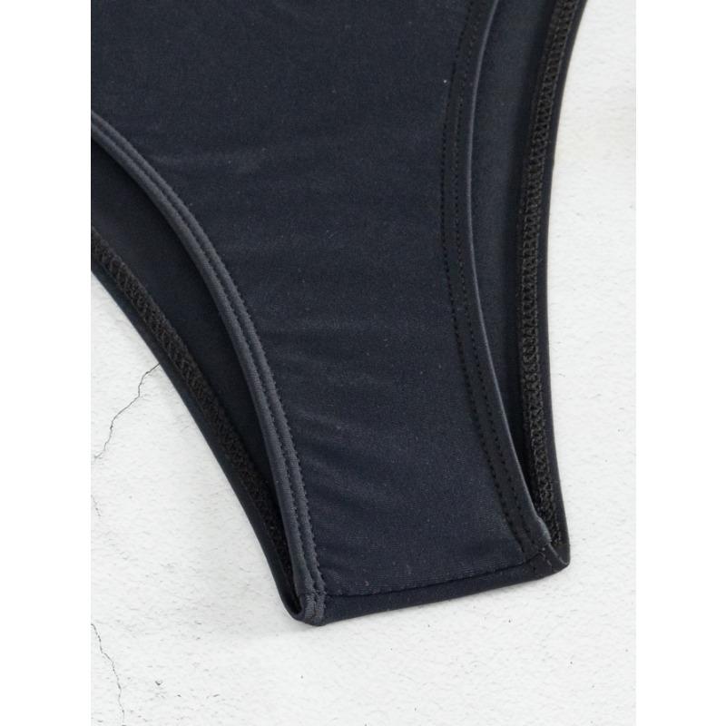 Women's Monarch Butterfly Print Triangle Bikini Set Tie Side Swimwear