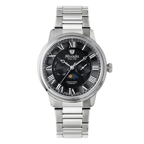 [Nivada] Мужские многофункциональные металлические часы Nivada 1005 FREE