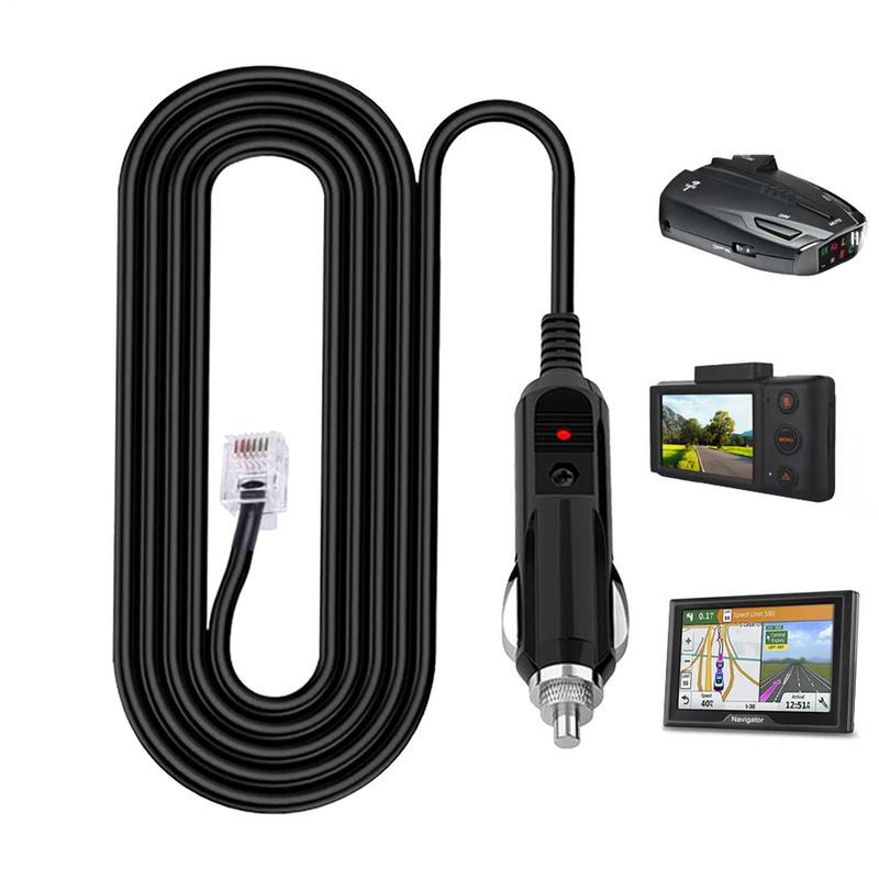

Radar Detector Power Cord Rj11 12V 2A Radar Detector Cables For Escort Passport 8500 X50 9500IX 7500IS Redline 360c MAX spain