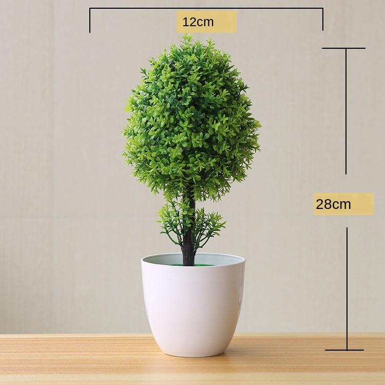 Artificial Plants DIY Simple Bonsai Small Tree Fake Plants Fake Flowers Potted Ornaments Bathroom Home Decor Hotel Garden Decor