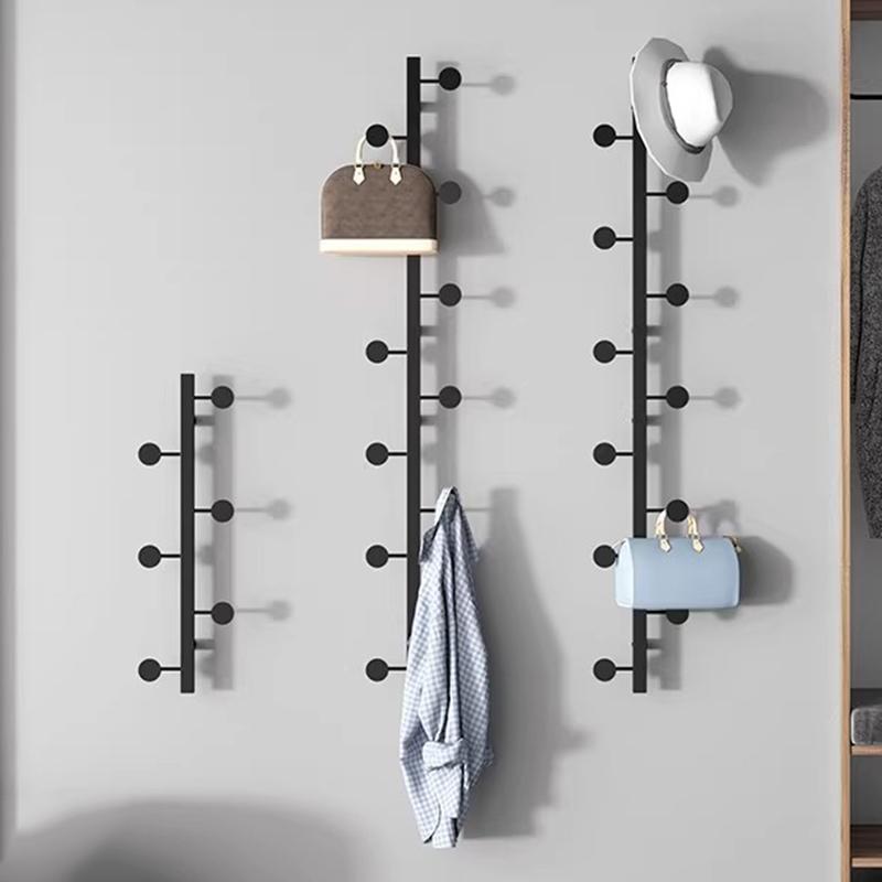 Wall Coat Rack Nordic Luxury Clothes Racks Dressing Rooms Entrance Hall Wall Coat Hook Modern Hangers Living Room Furniture