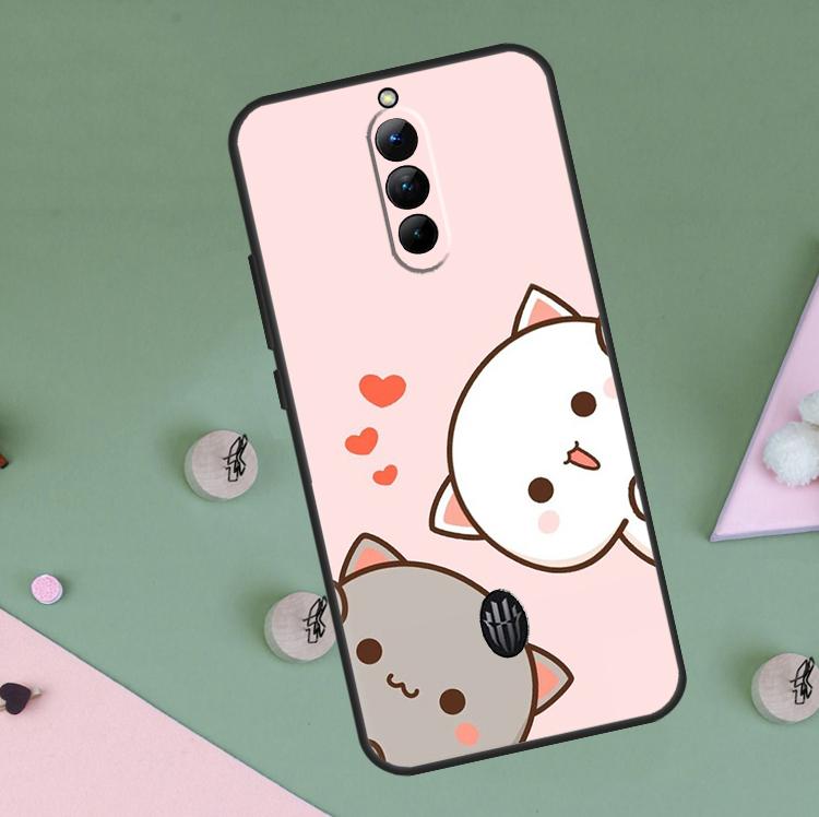 Cartoon Cute Cats Case For Red Magic 8 9 10 Pro Plus 6 6S 7S 7 Pro 5G 6R RedMagic 10S 8S 9S Pro Plus Cover