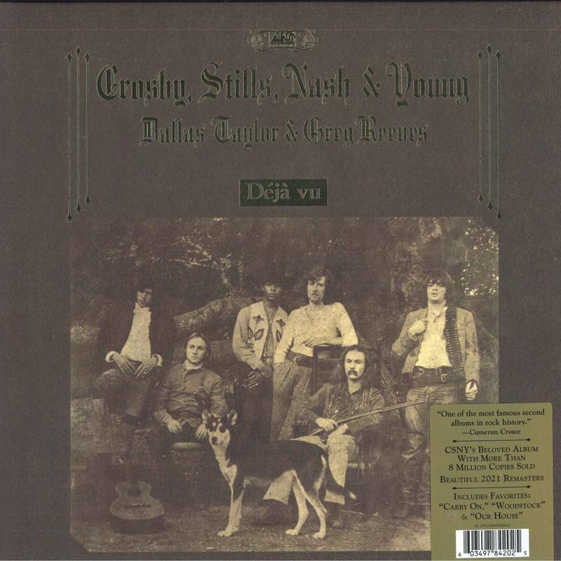

LP Record CROSBY, STILLS, NASH & YOUNG - Déjà Vu R17200 Atlantic 2022 US Rock