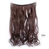 Luxurious Women Hair Extensions Long Wavy Synthetic Hairpiece 45cm For Effortless Elegance