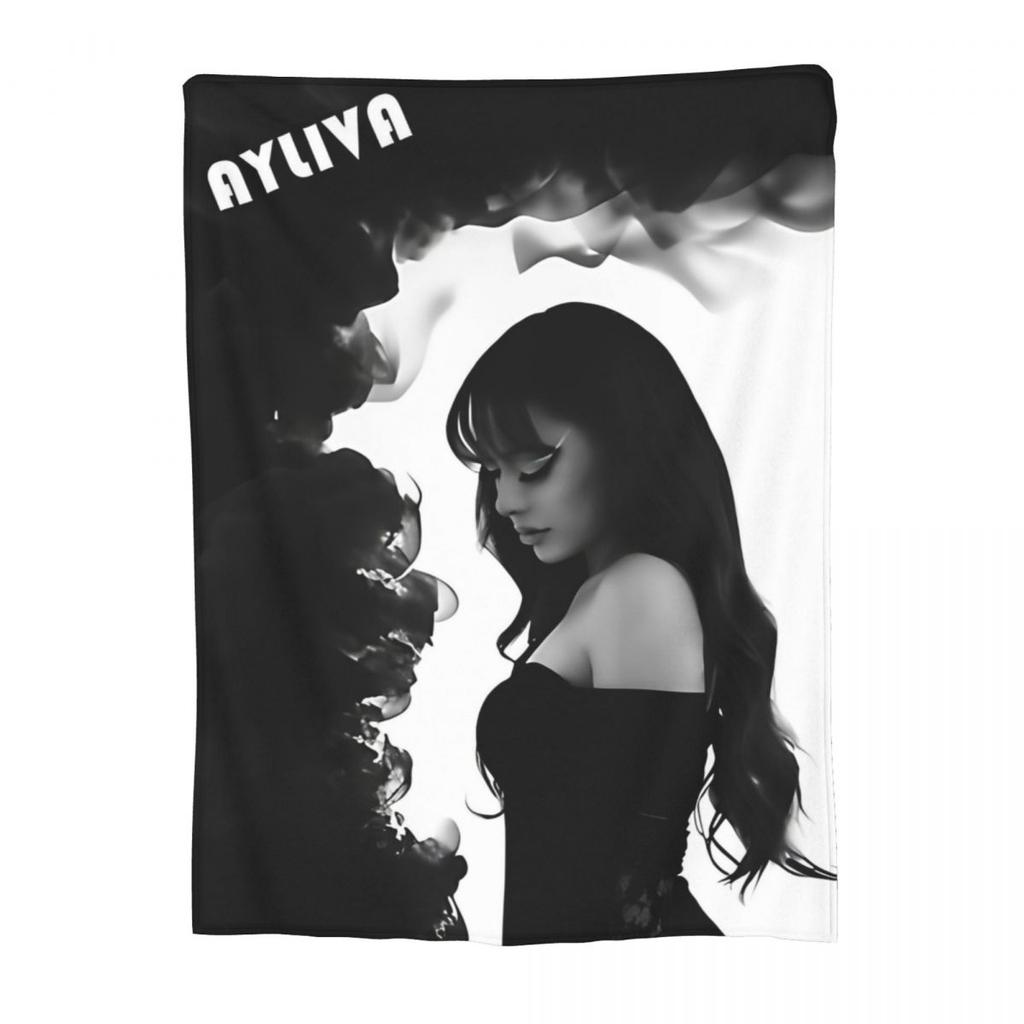 Ayliva Singer and Musician Gift Blanket For Men Women Album Cover Super Soft Cozy Throw Blankets for Couch Multi-size