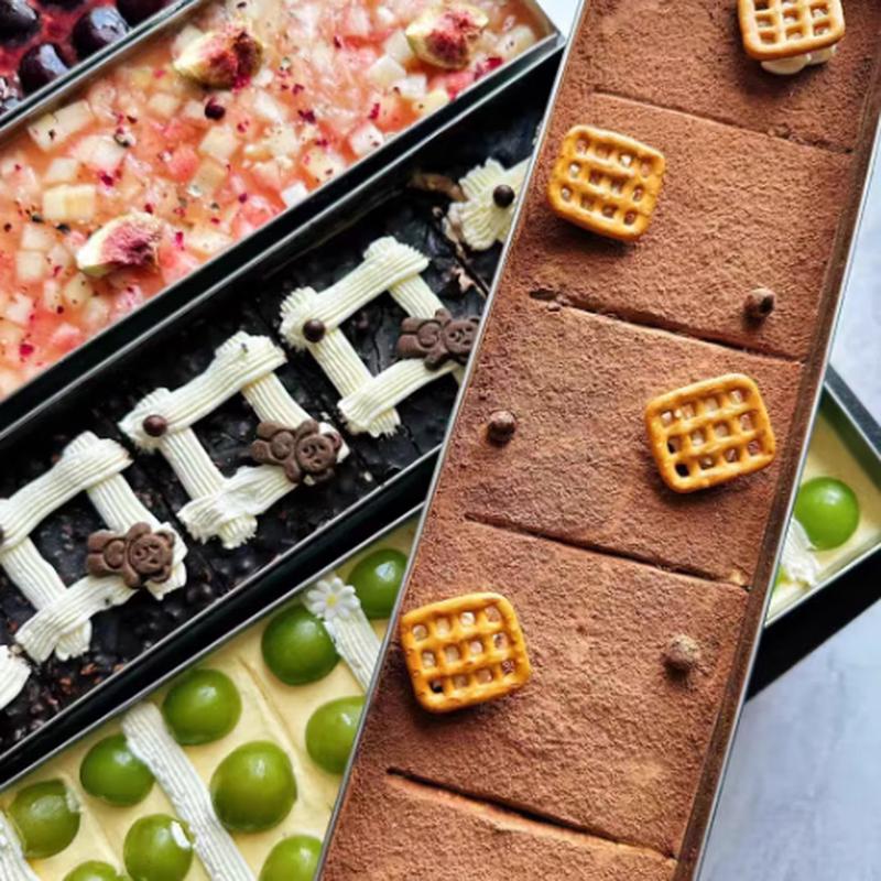 Detachable 201 Stainless Steel Tiramisu Baking Mold