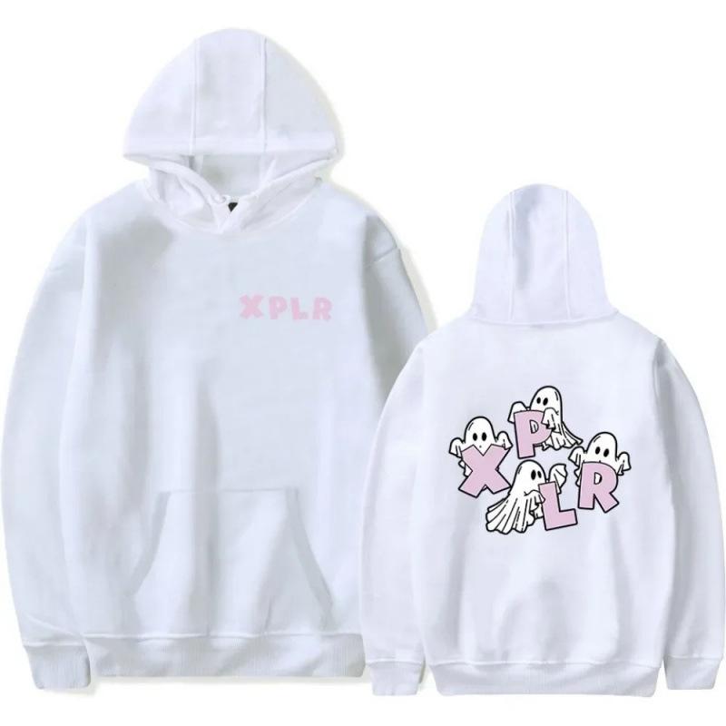 Xplr Sam And Colby Ghost Merch Hoodies Unisex