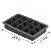 4/6/8/15 Grid Big Ice Tray Mold Giant Jumbo Large Food Grade Silicone Ice Cube Square Tray Mold DIY Ice Maker Ice Cube Tray