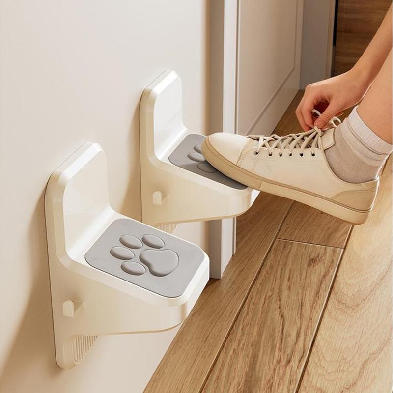 Non Perforated Self Adhesive Bathroom Foot Pedal Non Slip Rest Shaving Leg Step Aid Wall Mounted Shower Foot Rest Home Accessory