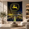Dekoratives Wandteppich, John Deere Bedruckte Wandkunst, Leichte Wanddekoration Für Schlafzimmer Hintergrund