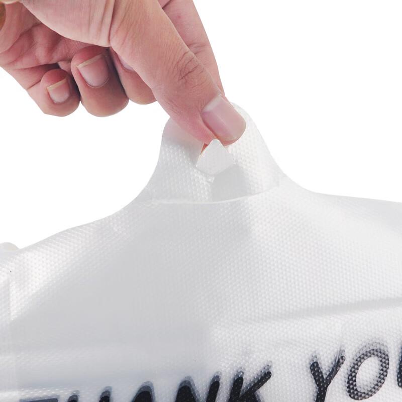 Transparent Smile Face Plastic Carry Bags