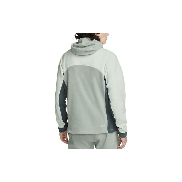 Nike ACG Wolf Tree Patchwork Logo Long Sleeve Hoodie Men Sweatshirt Mica-Green DQ5780-330