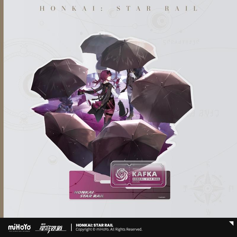 Sunsyea Honkai Star Rail Official Merch miHoYo Original Authentic The Nihility Path Acrylic Stand Kafka Acheron Fugue Hysilens