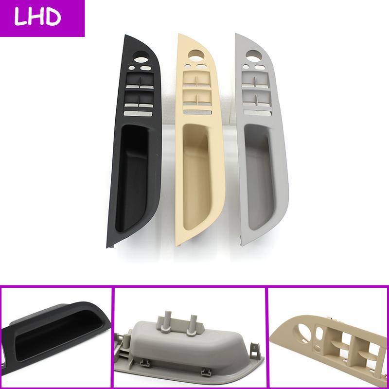LHD RHD E60 E61 Vnitřní klika dveří panel podloketní opěrky výplně dveří kryt tažného madla Náhradní díl pro BMW řady 5 2006-2010 51416983703