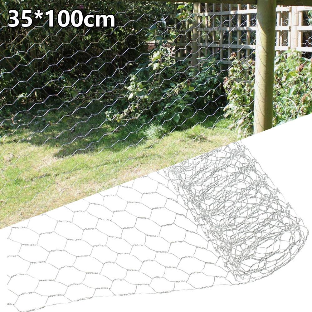 Metal Wire Netting Chicken Rabbit Poultry Fence Netting Crop Protection Net Hexagonal Galvanized Mesh Farm Garden Accessories