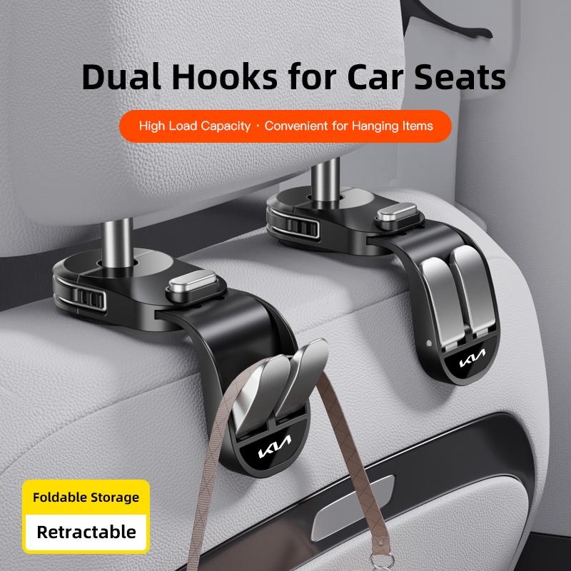 Car Seat Hooks Adjustable Hook Auto Accessorie For Kia Sportage Ceed Picanto Rio ProCeed Morning Stonic Optima K7 K5 K8 K3 XCeed EB6