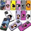 Wallpaper M-Mafaldas Phone Cover Case for Apple iPhone 17 16 15 11 Pro XS Max XR 6 7 8 Plus + SE 2020 5 16E Casing