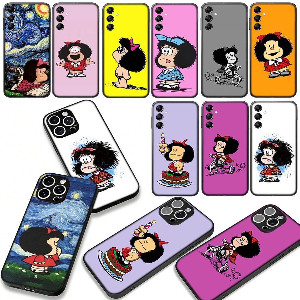 Wallpaper M-Mafaldas Phone Cover Case for Xiaomi Redmi 15C 15 A4 A5 9A 9T 10A 10C 9C NFC 14C Note 11 9 10 Pro 8T Casing