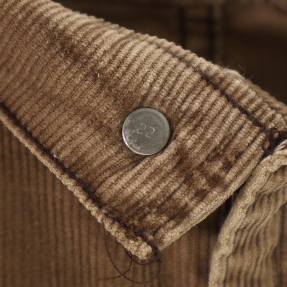 Levi's 80s 719-1529 Vintage Button Back 22 Corduroy pants w28 Brown Men's Used