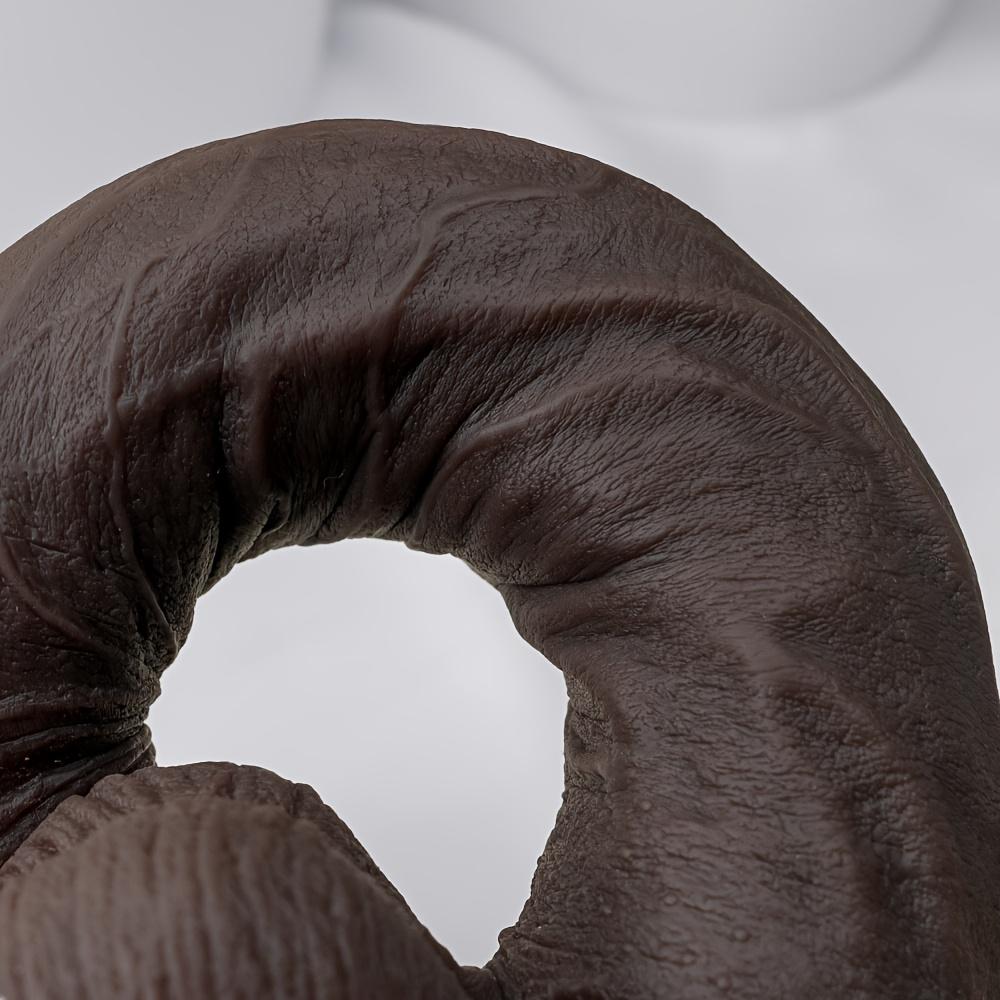Consolador gigante de silicona realista de 28 cm | Pene falso grueso y negro con ventosa | Estimulador del punto G para mujeres | Juguete para adultos de alta calidad