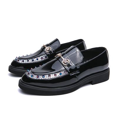Herren Slipper Luxusmarke Leder Anzugschuhe Atmungsaktiv Slip-On Einfarbig Formell Lässig Schuhe Handgefertigt Designer Herrenschuhe Mokassin