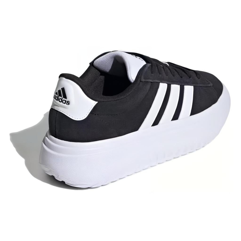 adidas Grand Court Platform Black White Women Sneakers Core-Black Cloud-White IE1102