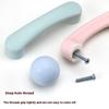 Nordic Style Ceramic Children Room Cabinet Handles Macaron Colorful Round Drawer Knobs And Pulls Children'S Furniture Handles
