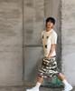 AMOU Am Star Half T-Shirts White