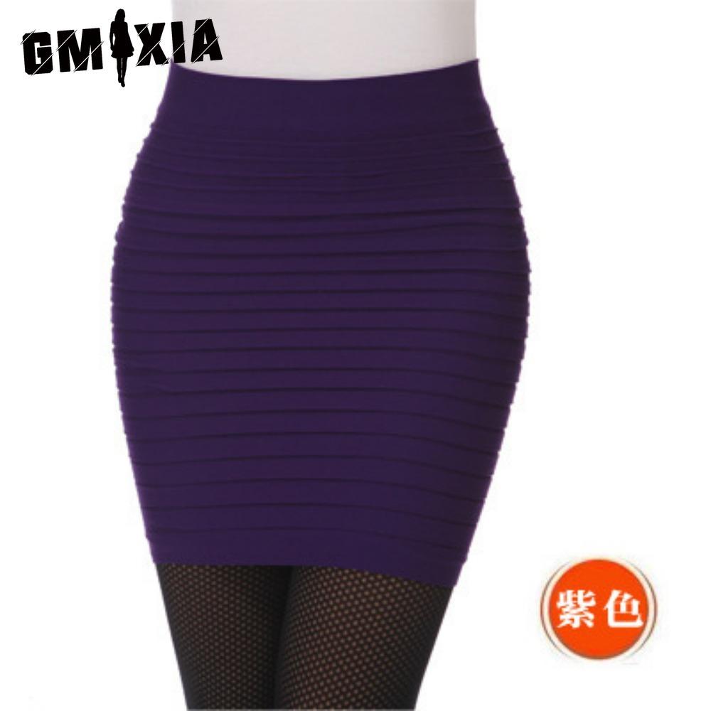 GMXIA Women's Fashion Casual Solid Color Print Summer Spring Skirt Trousers&Pants