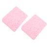 2PCS Rectangle Artist Sponges High Elasticity Reusable Portable Art Water Absorbent Sponge with Storage Box for Painting