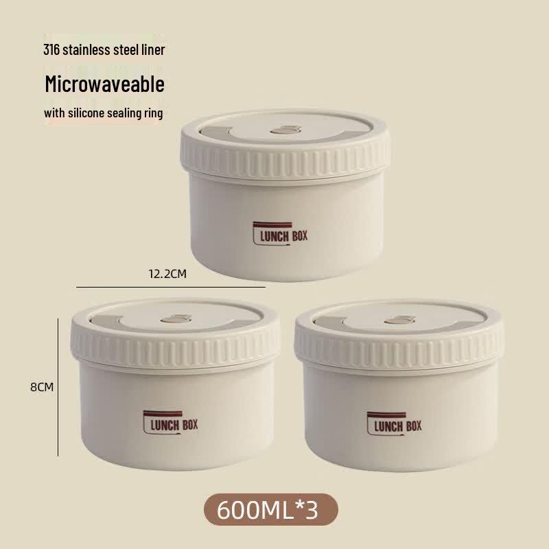 Qiwei 316L Insulated Portable Lunchbox