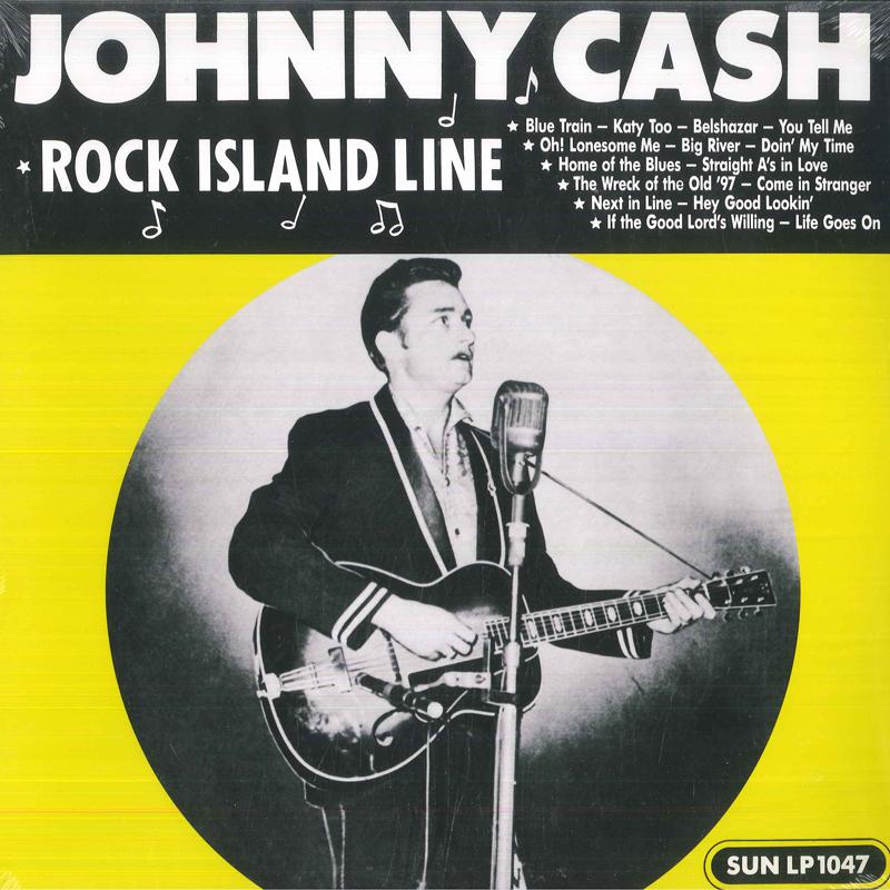 

LP Record JOHNNY CASH - Rock Island Line SUNLP1047 Sun 2010 Europe Folk
