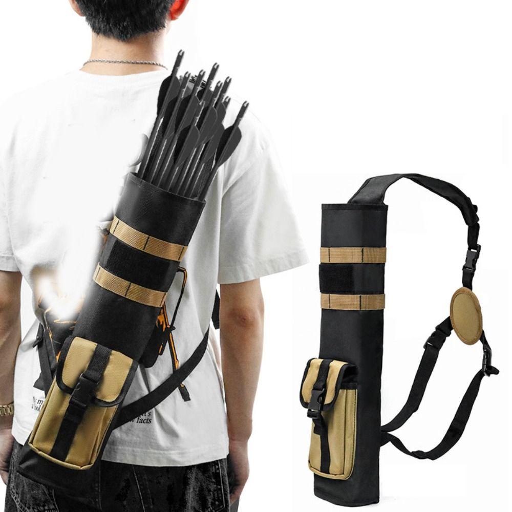 NEW Multi-functional Arrow Quiver Adjustable Lightweight Storage Bag Large Capacity Arrow Bag Outdoor