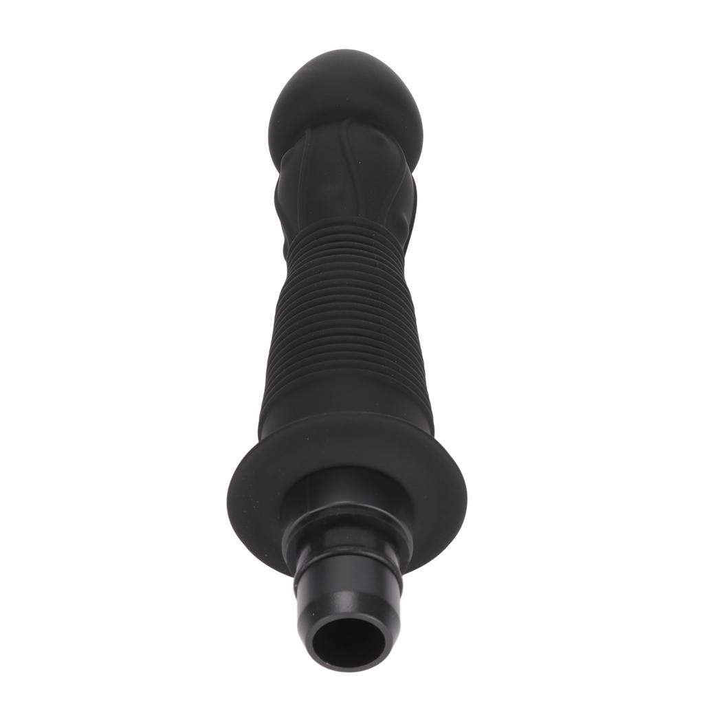 Tissue Massager Head Soft Silicone Replaceable Head Attachment for Muscle Massager Black