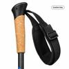 Zeroring Aluminum Carbon Nordic Ski Poles Cross Country Snow Poles With Cork Grip OEM