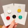Five Elements Text Brooch Chinese Style Gold Wood Water Fire Earth Auspicious Blessing Metal Badge Clothes Backpack Hat Decoration