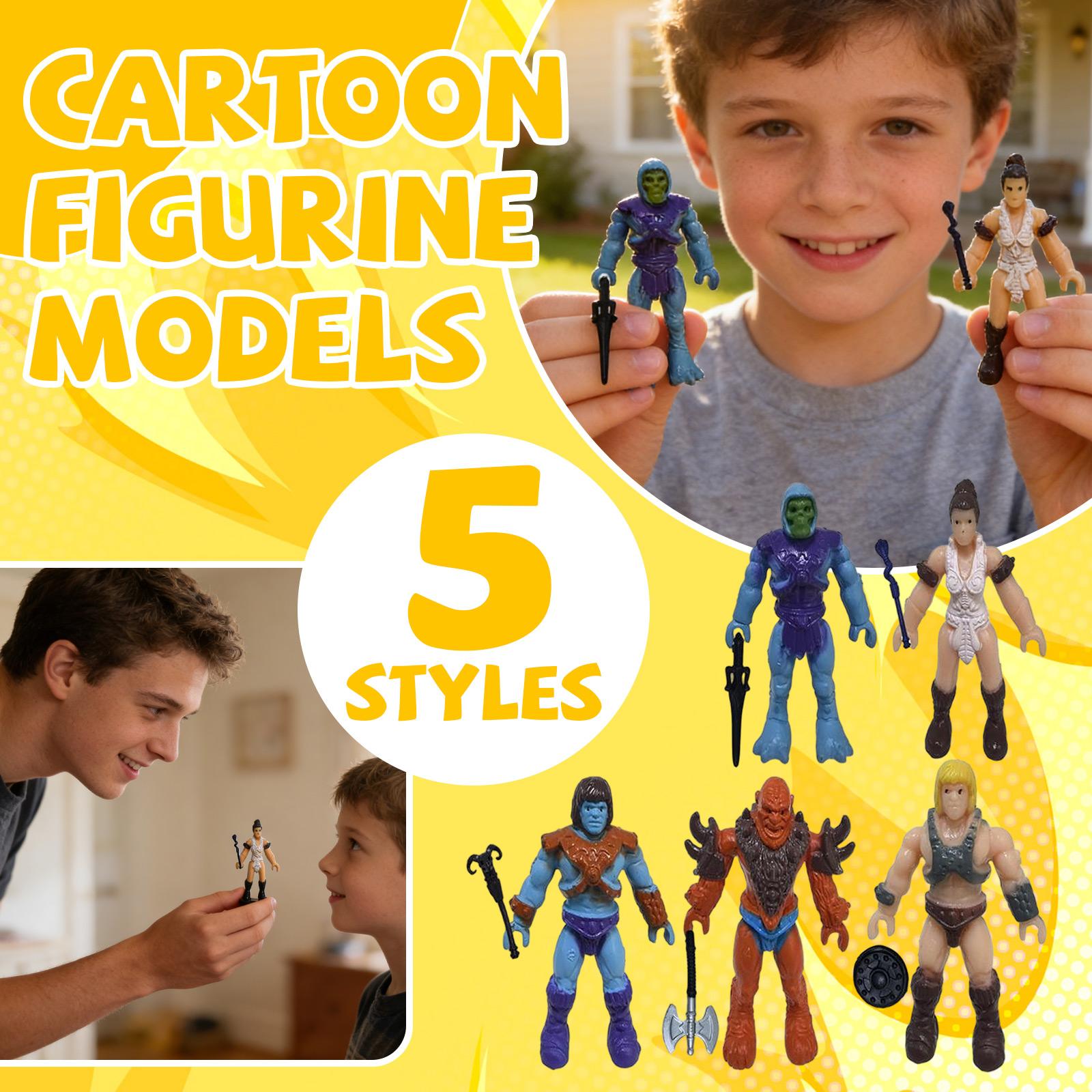 

Cute Movie And TV Figurine Ornament, A Gift For Children And Friends One Size