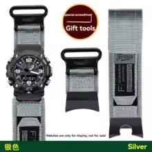 Per Casio G-SHOCK mudmaster GWG-1000/GB serie cinturino per orologio in tela di nylon sportivo da alpinismo per uomo accessorio braccialetto