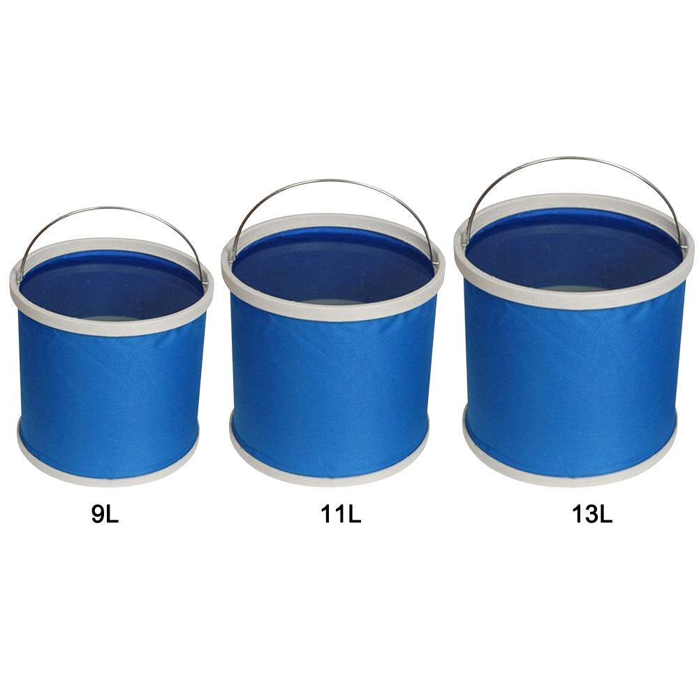 Outdoor Camping Folding Car Washing Folding Fishing Hiking Bucket Barrel 9L 13L Outdoor Camping Folding Car Washing Folding Fishing Hiking Bucket Barrel 9L 13L