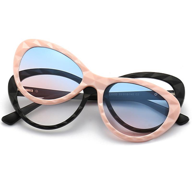 

2350 TR90 Frame Women Cat Eyes Magnet Myopia Glasses 0 -0.5 -1.0 -2.0 To -6.0 Sunglasses Clip Hyperopia +0.5 +1.0 +2.0 To +6 0