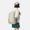 Li Ning Sports Life Collection Polyester Students Backpack Unisex Silver Birch Gray ABSV013-4