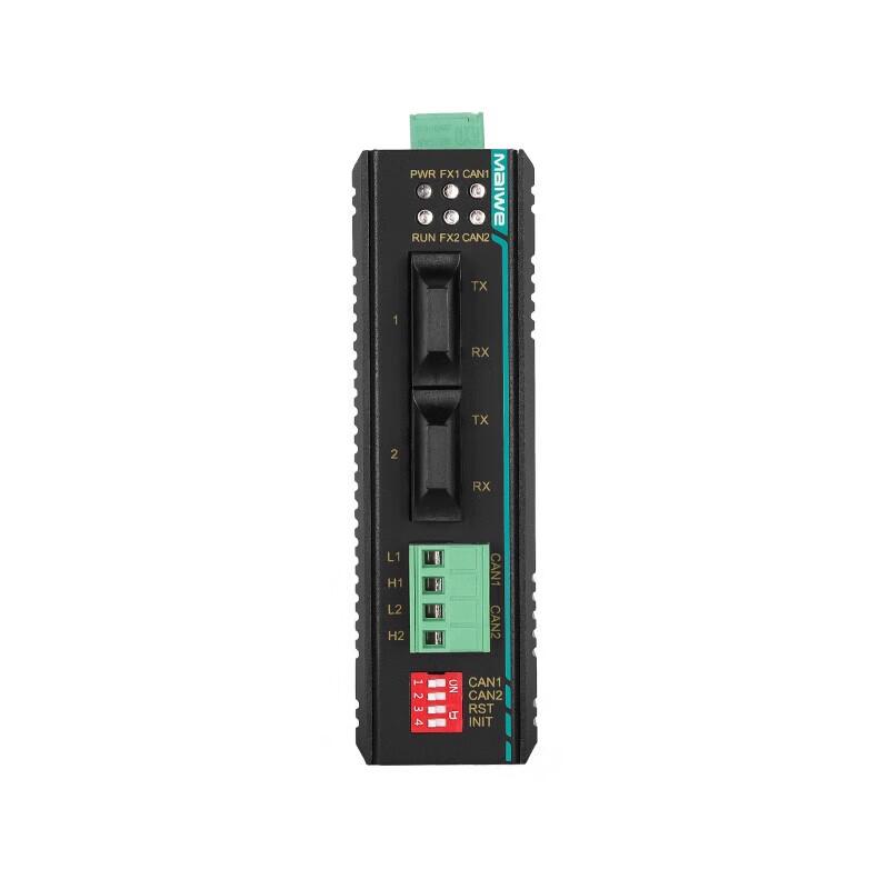 Maiwei Industrial CAN to Fiber Optic Converter