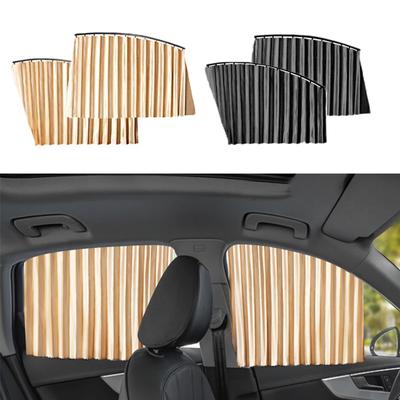 2 ADET Manyetik Araba Güneşliği Pencere Perdesi Otomatik Pencere Güneşliği Gizlilik Güneş UV Koruma Pencere Kalkanı Araba İç Aksesuarları