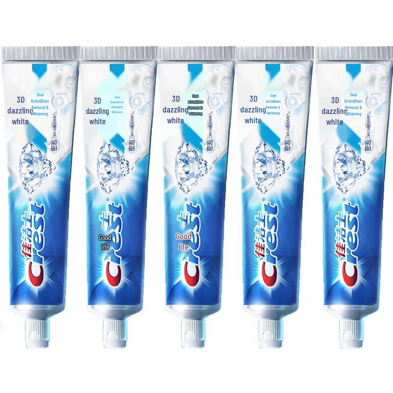 Crest 3D White Dual Action Whitening Toothpaste
