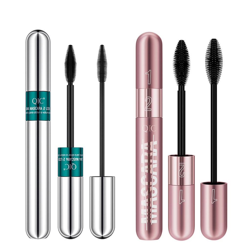 Double-Effect Mascara 4D Waterproof, Slender And Dense Integrated Dual-Purpose Japanese Makeup