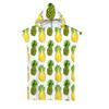 Hooded Bath Towel Robe Poncho Swimming Beach Towel Surf Man Lady Fast Quick Dry Bathrobe Beachwear-Fruit Watermelon Dragon Fruit