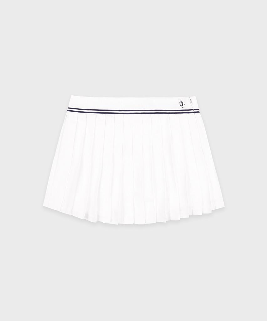 SPORTY&RICH Scr Logo Abigail Skirt White R255Aws006