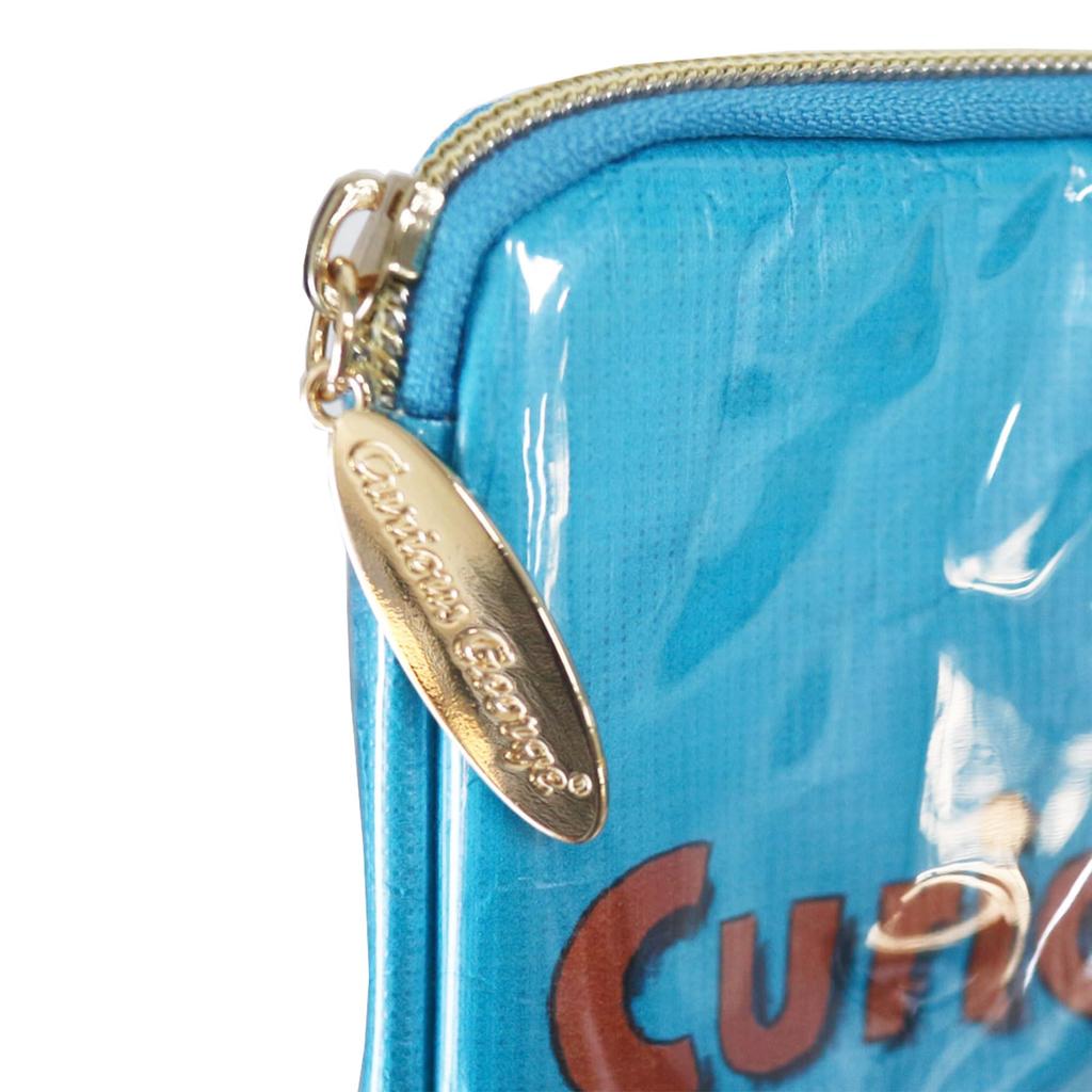 Marushin Multi-Case Curious George Alphabet Bilderbuch, George, Cartoon Affe, Mädchen, Jungen, Tasche, Aufbewahrung, Schlank, Multifunktion, 4765028200