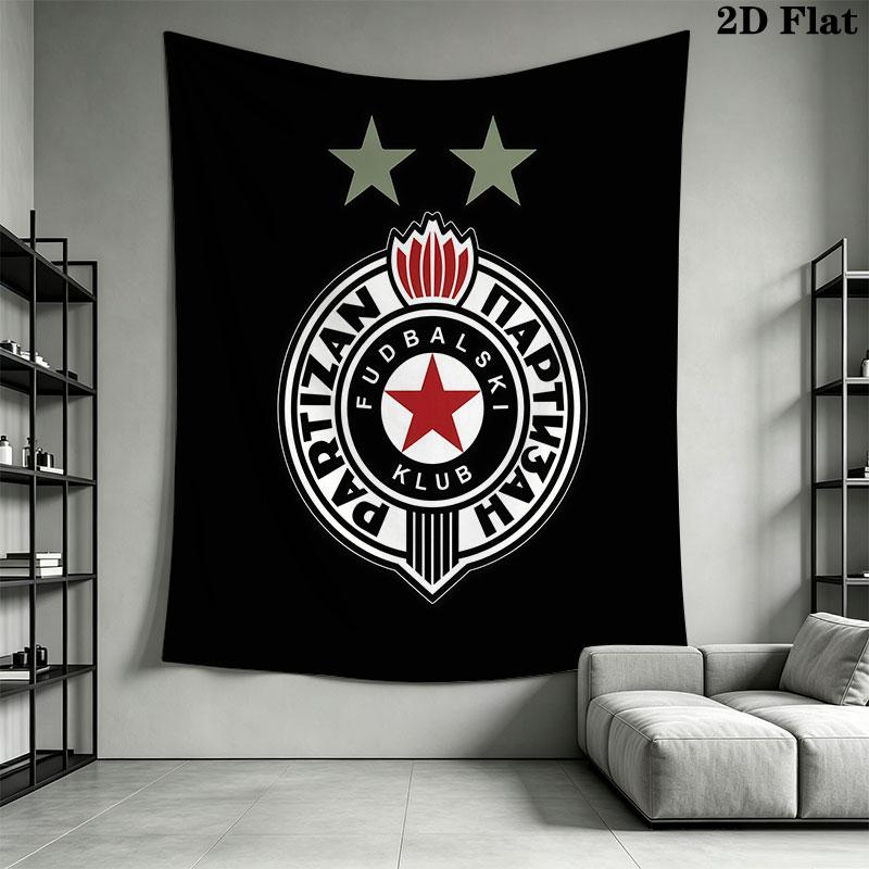Partizan poster Wall Hanging Printed Fabric Blanket Decorative Tapestries for Bedroom Living Room Home Decor