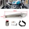 Universal Motorcycle GP Staineless Steel Exhaust Mufflers w/DB Killer 125-1000cc Street Bike Scrambler Cafe Racer Exhaust Pipe
